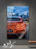 nissan GTR wall poster LED 12V lumiere