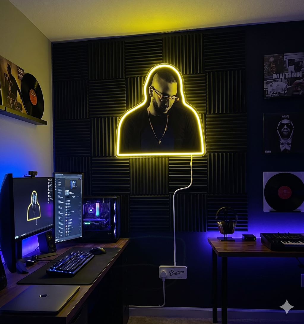 Poster neon led gga