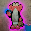 Mr.KAW's Pink Mirror 140*60 cm