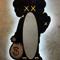KAW's Money Mirror 140*60 cm