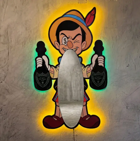 Pinochio Mirror 140*60 cm